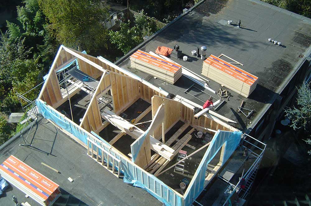 Koeleman Bouw Dakopbouw Drive-in woning Kroon Mijdrecht