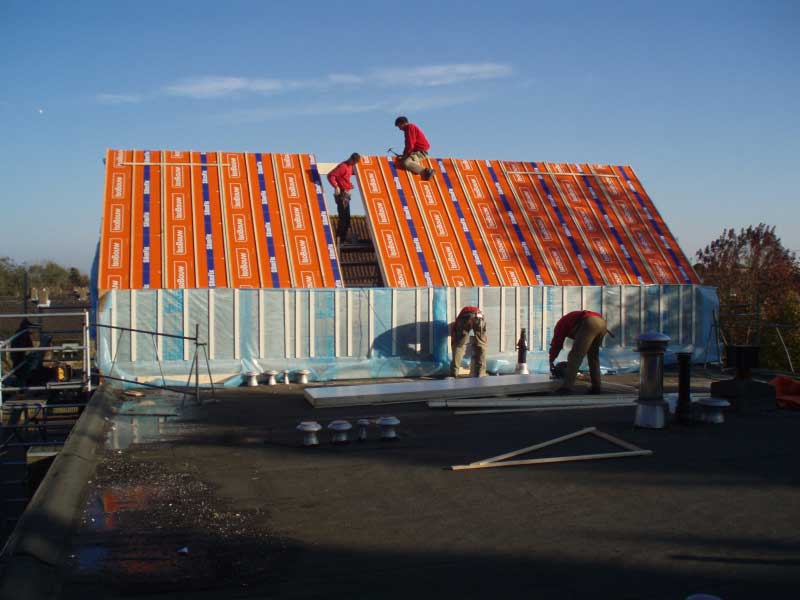 Koeleman Bouw Dakopbouw Drive-in woning Kroon Mijdrecht