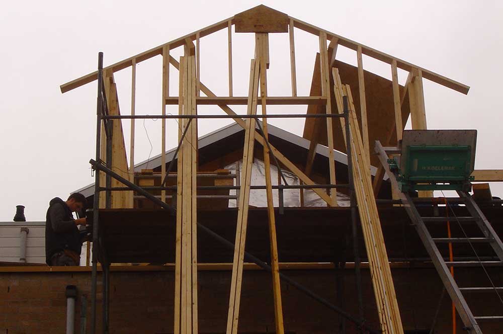 Koeleman Bouw Dakopbouw op woning Korenbloem Mijdrecht