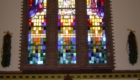 Koeleman Bouw Monumentenbeheer Renovatie glas in lood en koper van torenspits Kerk Oostzijde De Hoef