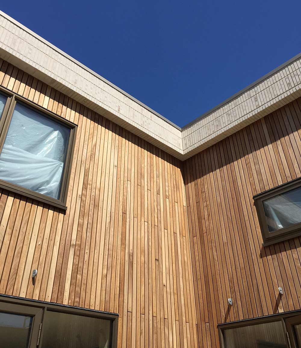 Koeleman Bouw Nieuwbouw Villa met bijzonder metselwerk inclusief kelder De schulp Amstelveen