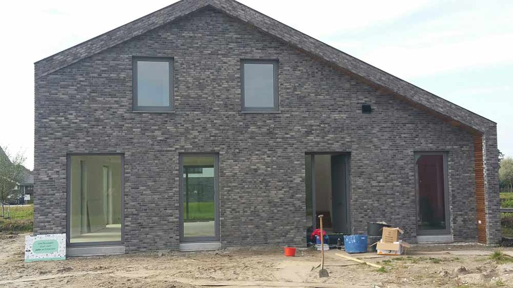 Koeleman Bouw Nieuwbouw Villa met gemetseld overstek De Regenboog Nieuwkoop