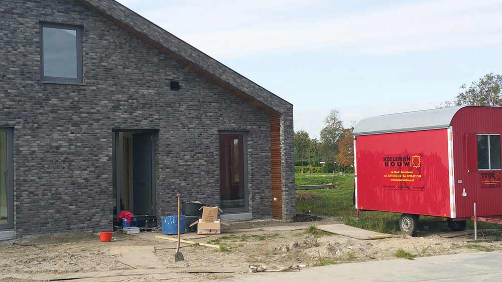 Koeleman Bouw Nieuwbouw Villa met gemetseld overstek De Regenboog Nieuwkoop