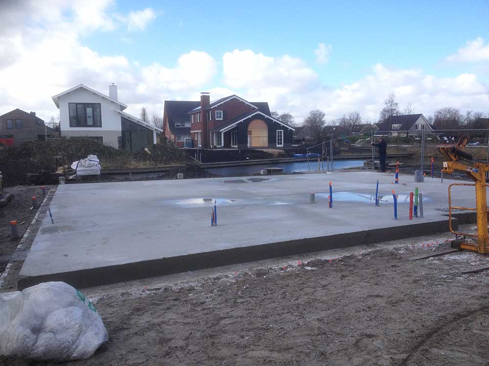 Koeleman Bouw Nieuwbouw Villa met gemetseld overstek De Regenboog Nieuwkoop