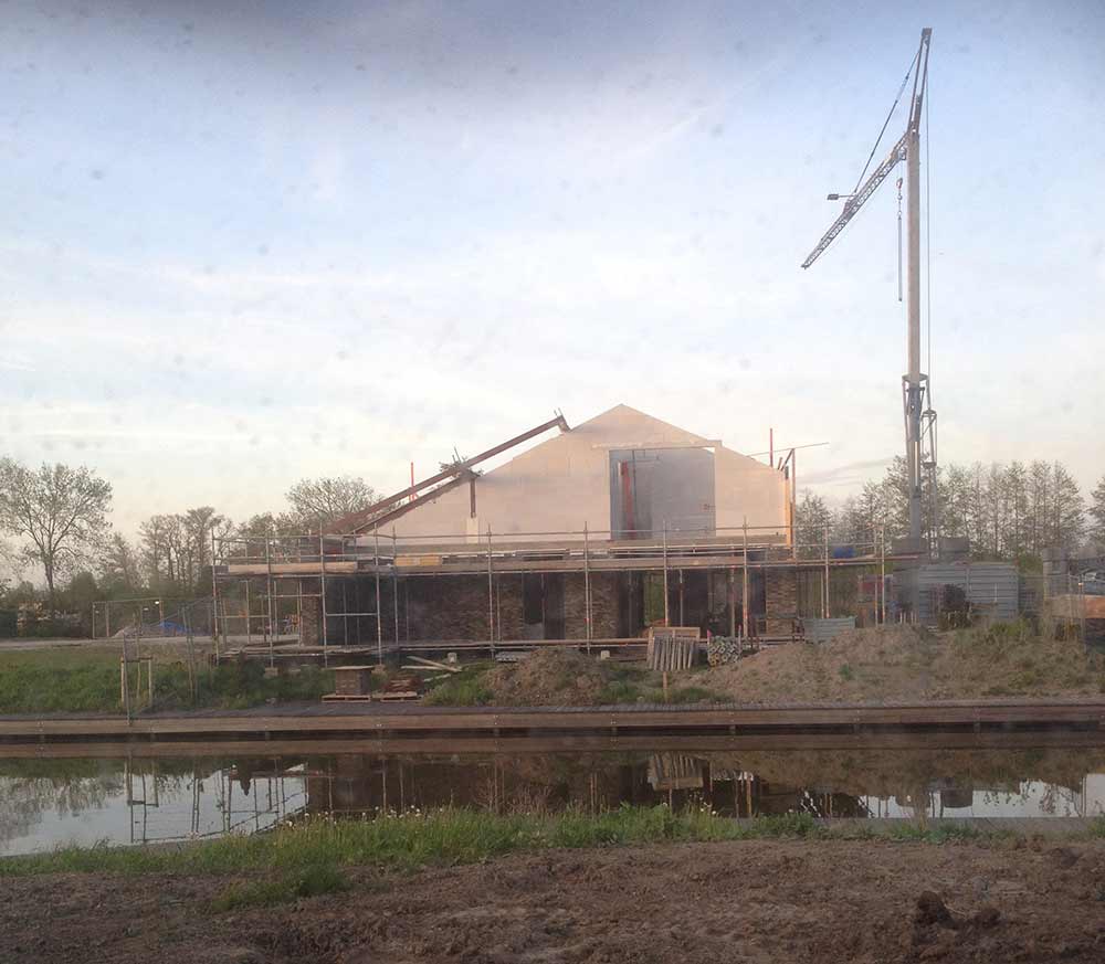 Koeleman Bouw Nieuwbouw Villa met gemetseld overstek De Regenboog Nieuwkoop