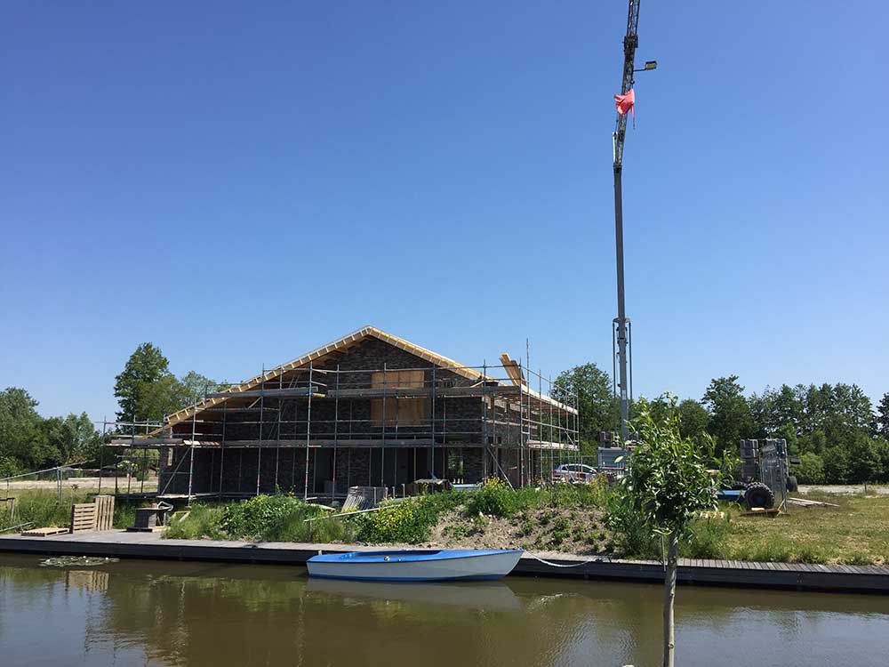 Koeleman Bouw Nieuwbouw Villa met gemetseld overstek De Regenboog Nieuwkoop
