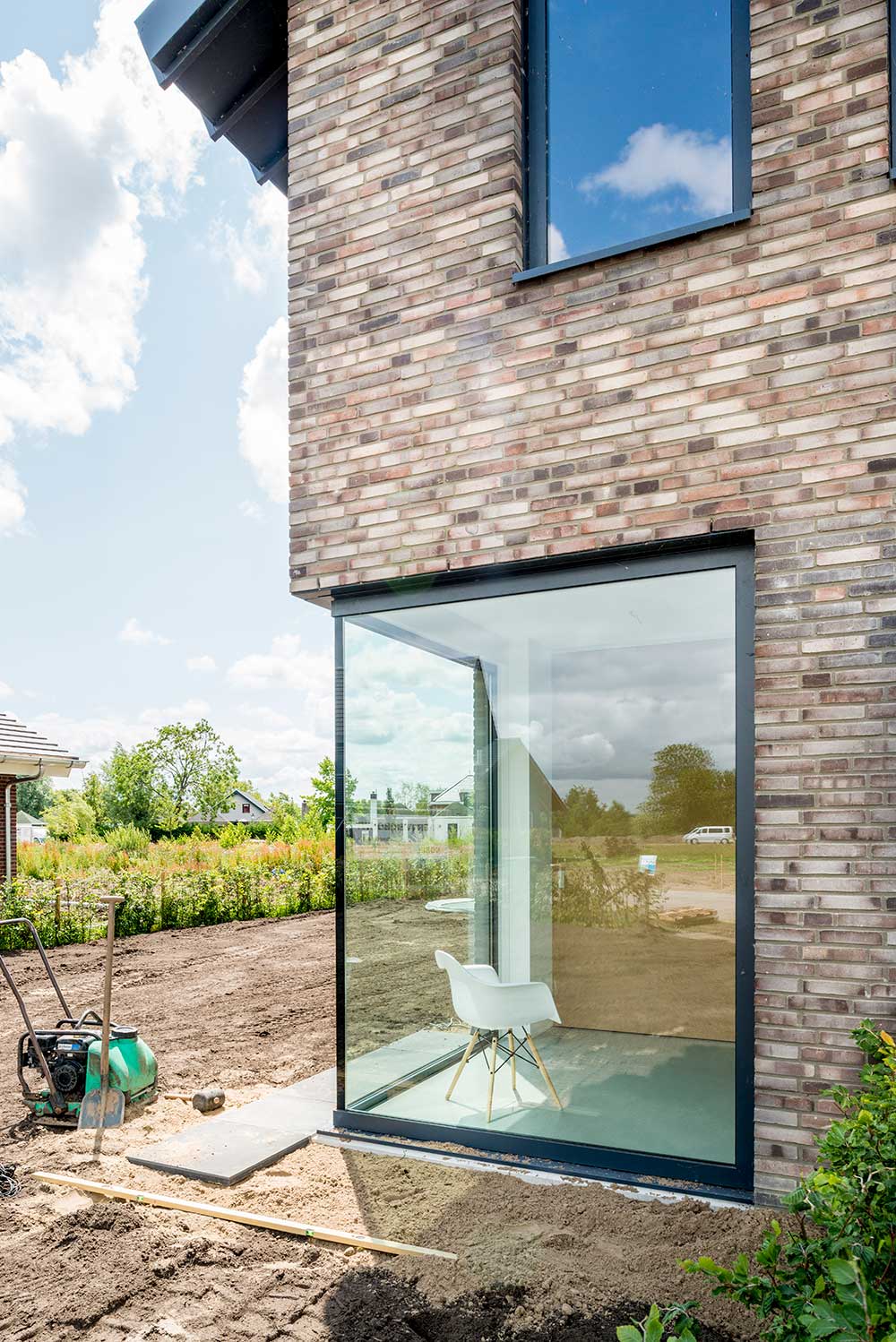 Koeleman Bouw Nieuwbouw Villaplan Nieuwkoop met overkragende verdieping De Vrijheid Nieuwkoop