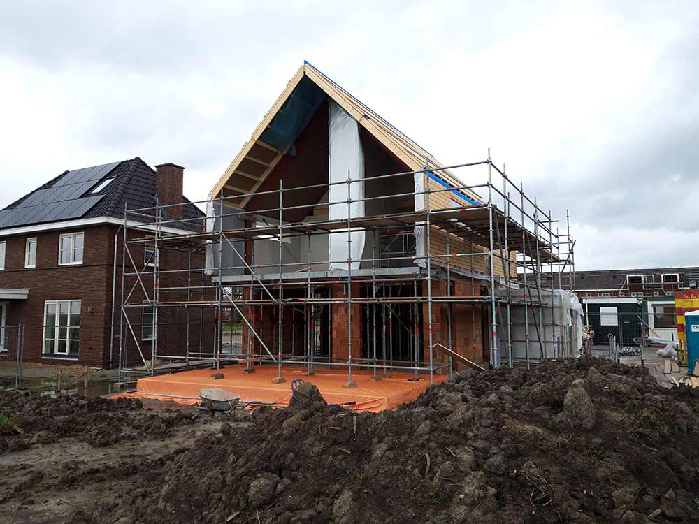 Koeleman Bouw Nieuwbouw woning met groot balkon Waterhoen Noorden