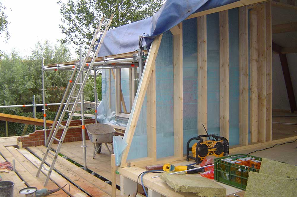 Koeleman Bouw dakopbouw zomerwoning vakantiepark Dolce Vita Zevenhoven