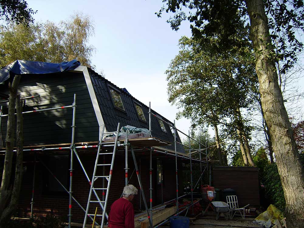 Koeleman Bouw dakopbouw zomerwoning vakantiepark Dolce Vita Zevenhoven